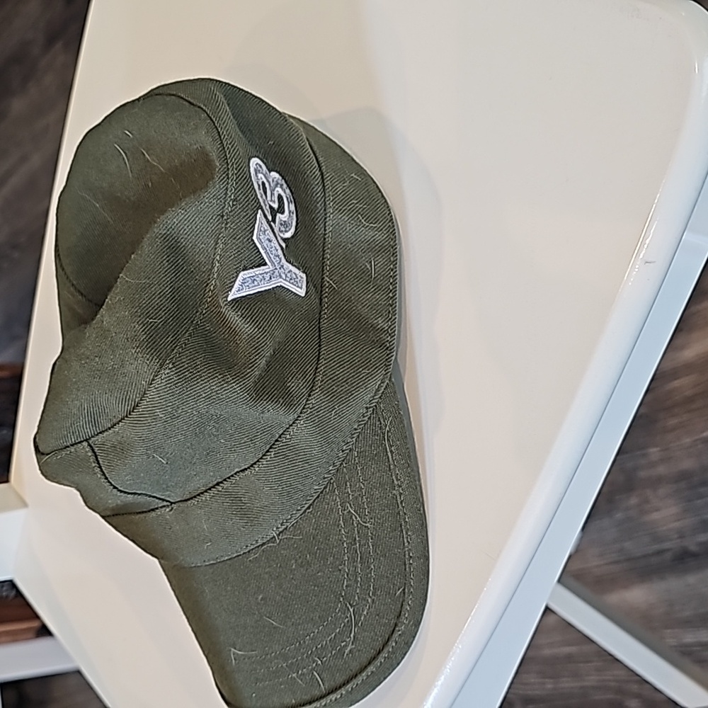 Y3 by adidas green hat